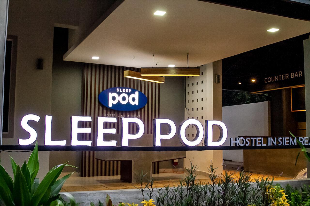 Sleep Pod Hostel Siem Reap Bagian luar foto