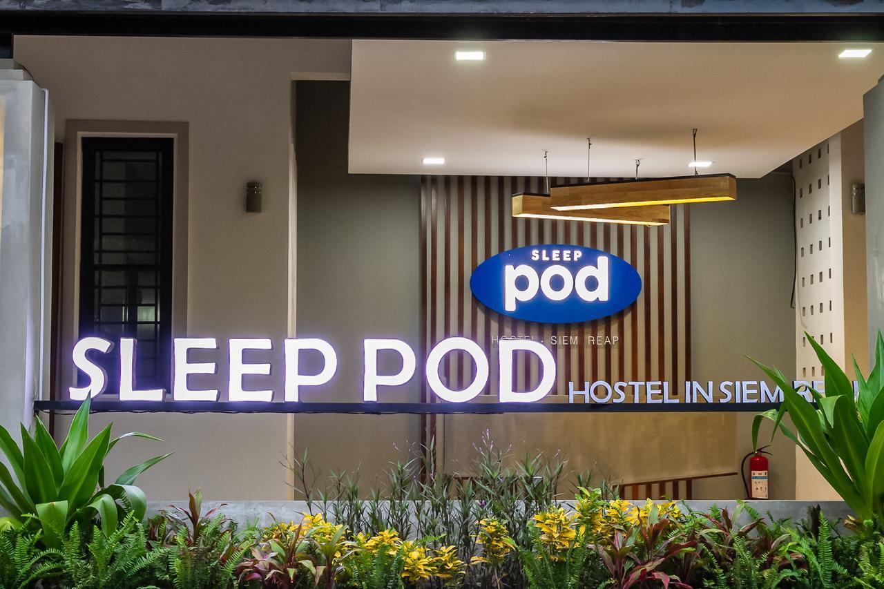 Sleep Pod Hostel Siem Reap Bagian luar foto
